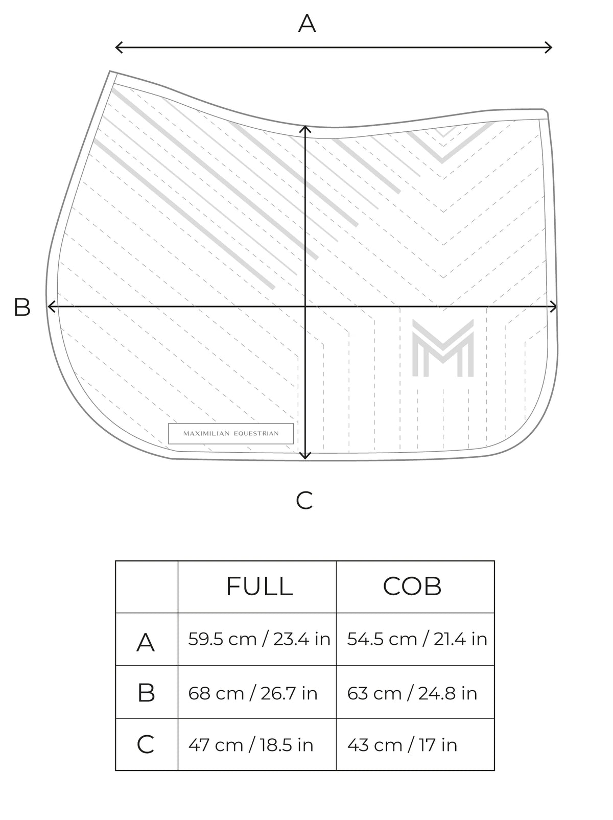 Delta Jumping Saddle Pad (Taupe)